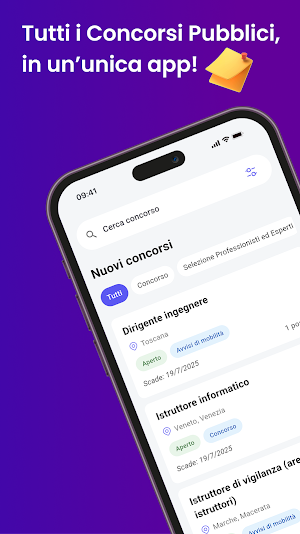 Concorsi Pubblici – ConcorsAI Screenshot 0