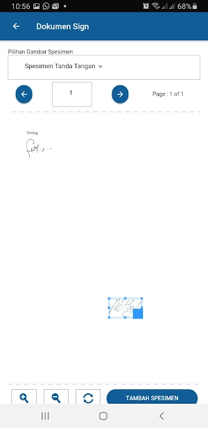 DigitalDocument Taspen Screenshot 3