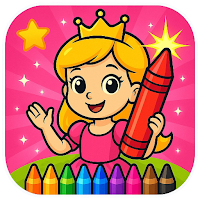 Princess Coloring Book Game