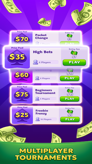 Solitaire Smash: Real Cash! Screenshot 2