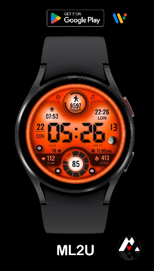 ML2U 166 Watch Face Screenshot 3