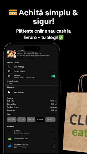 Cluj Eats Screenshot 2