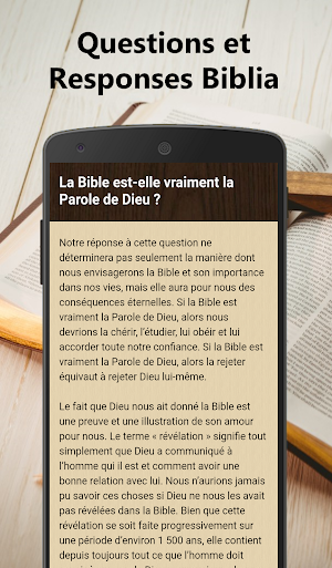 Questions et reponses bibliques Screenshot 2