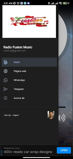 Radio Fusion Music Screenshot 1