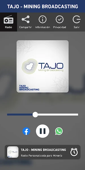 TAJO - MINING BROADCASTING Screenshot 0