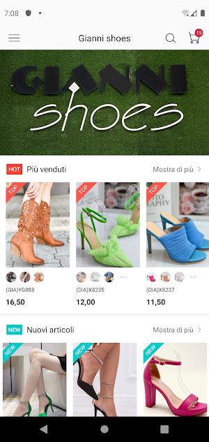 GIANNI  SHOES Screenshot 1