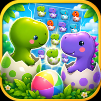 Cute Dino Egg Match-Dino game