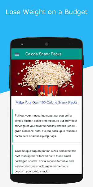 Lose Weight on a Budget Screenshot 1