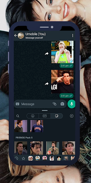FRIENDS Animated WAStickers Screenshot 0