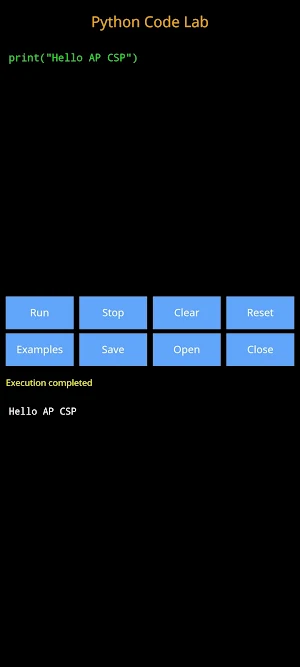 Tech Me Labs: AP CSP Screenshot 2