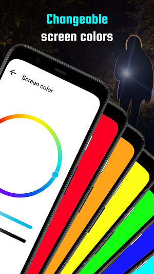 Flashlight - morse & compass Screenshot 3