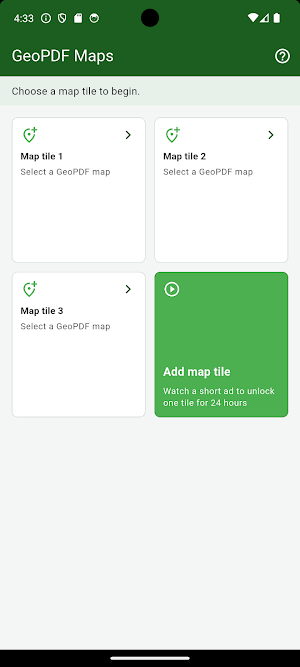 GeoPDF Maps Screenshot 1