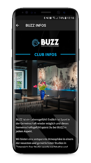 BUZZ FITNESS WIEN Screenshot 1
