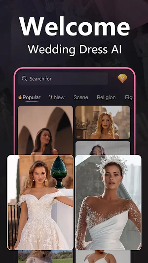 Wedding Dress AI Screenshot 0