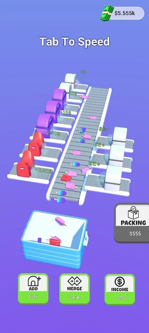 Ice Cream Factory Idle Screenshot 2