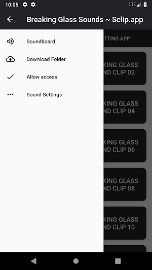 Breaking Glass Sound Collections ~ Sclip.app Screenshot 3