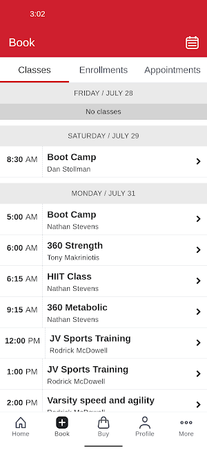 Fast Twitch Training App Screenshot 1
