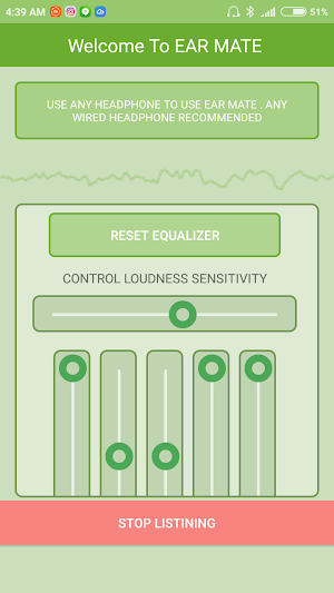Ear Mate - Hearing Aid App for Android Screenshot 1