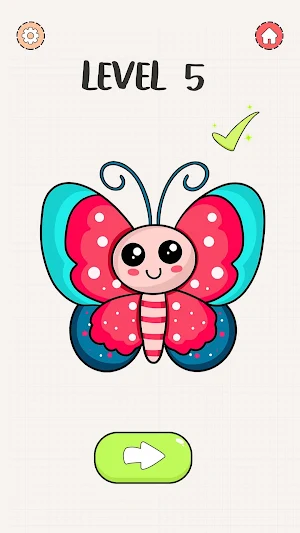 Draw One Puzzle: Brain Games Screenshot 0