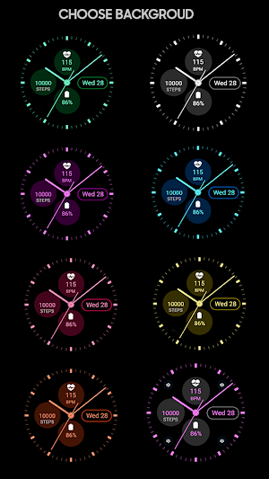 Thin 2 - Analog watch face Screenshot 3