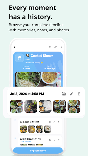 EverLog – Event Timeline Log Screenshot 1