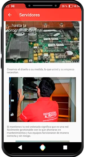 engineering services Screenshot 2