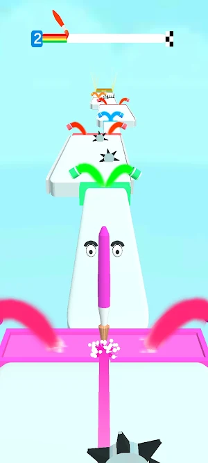 Paint Brush Race Screenshot 0