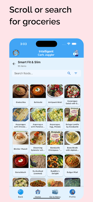 Intelligent Carb Juggler Screenshot 2