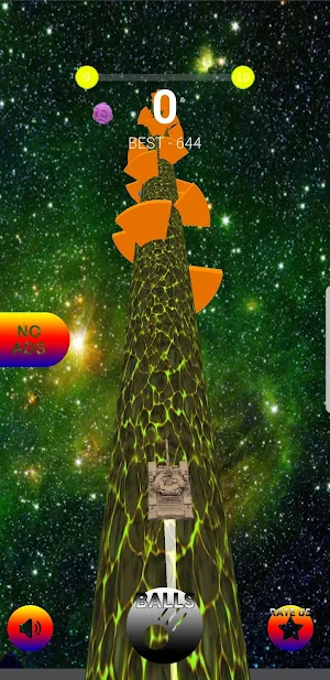 Helix Space Jump Screenshot 1