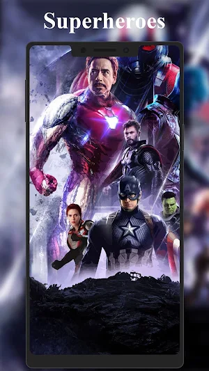 Superheroes Wallpaper Screenshot 1