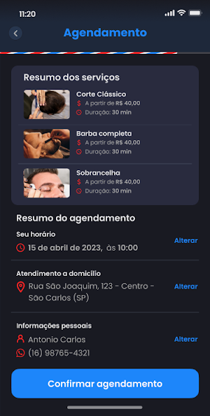 MyBarber Screenshot 3