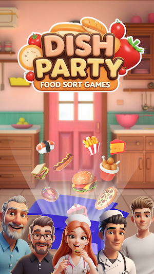 Dish Party: Food Sort Screenshot 0