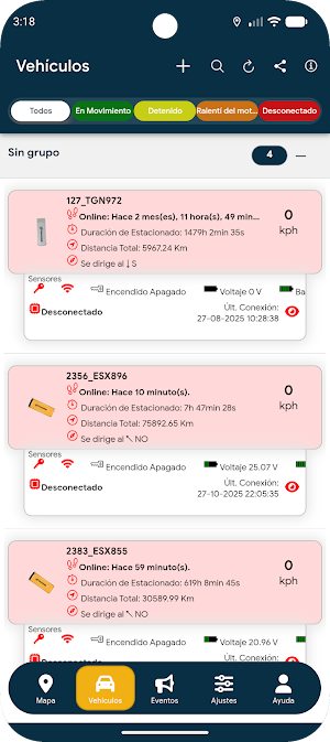 SIAT GPS Screenshot 2
