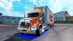 America Cargo Truck Driving 3D Screenshot 1