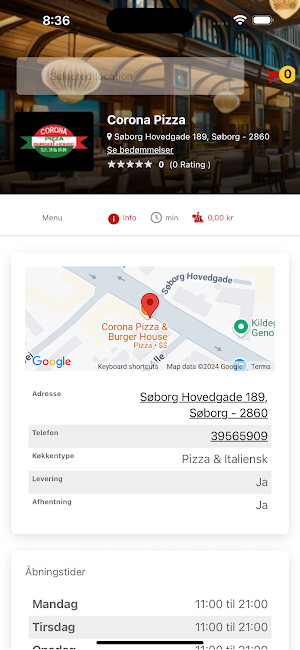 Corona Pizza Screenshot 1