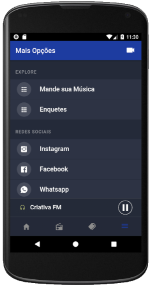 Criativa FM - Capitólio Screenshot 2