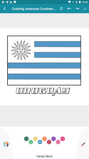 color Flag Americas Screenshot 1