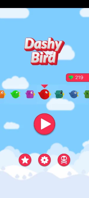 Dashi Bird - Beware of spikes Screenshot 1