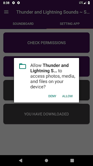 Thunder and Lightning Sound Collections Screenshot 1
