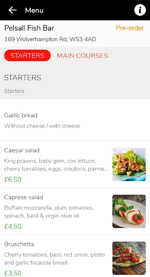 Pelsall Fish Bar Screenshot 1