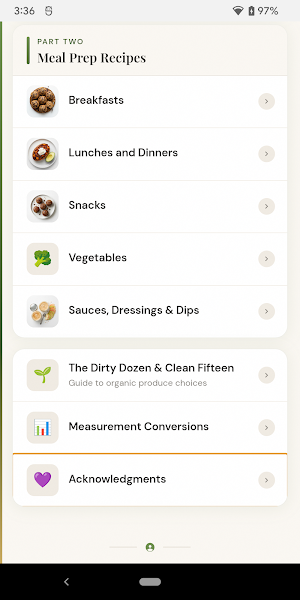 Vegetarian Meal Prep Screenshot 3