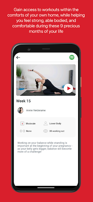 Pilates for Pregnancy Screenshot 3