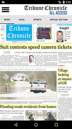 Tribune Chronicle All Access Screenshot 1