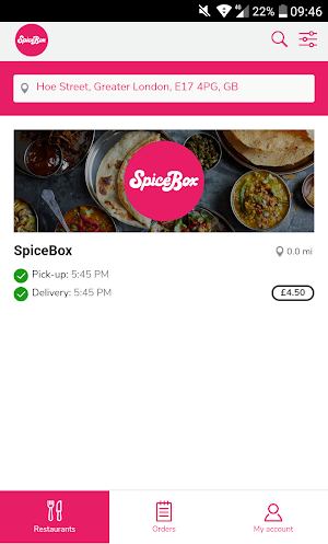 SpiceBox Curry House Screenshot 0