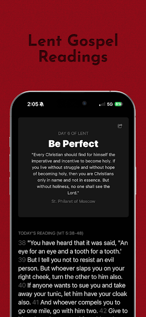 Coptic Lent Screenshot 2