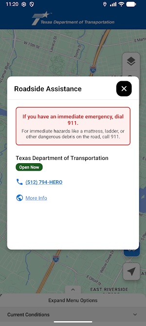 DriveTexas Screenshot 2