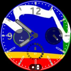 Cape Town Flag Watchface Screenshot 2