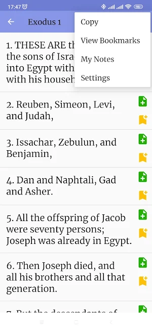 Amplified Offline Holy Bible Screenshot 2