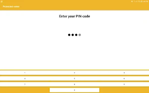 Protected Notes Screenshot 0