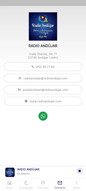 RADIO ANDÚJAR 92.9 FM Screenshot 2